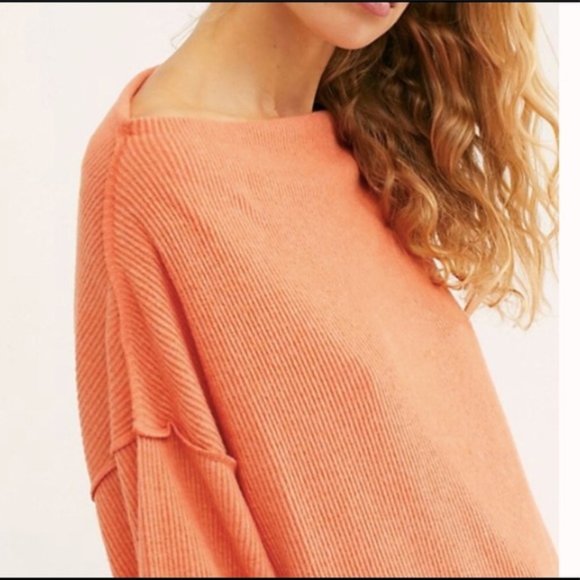 NWT We the Free Free People Boatneck Sweater - Picture 6 of 7